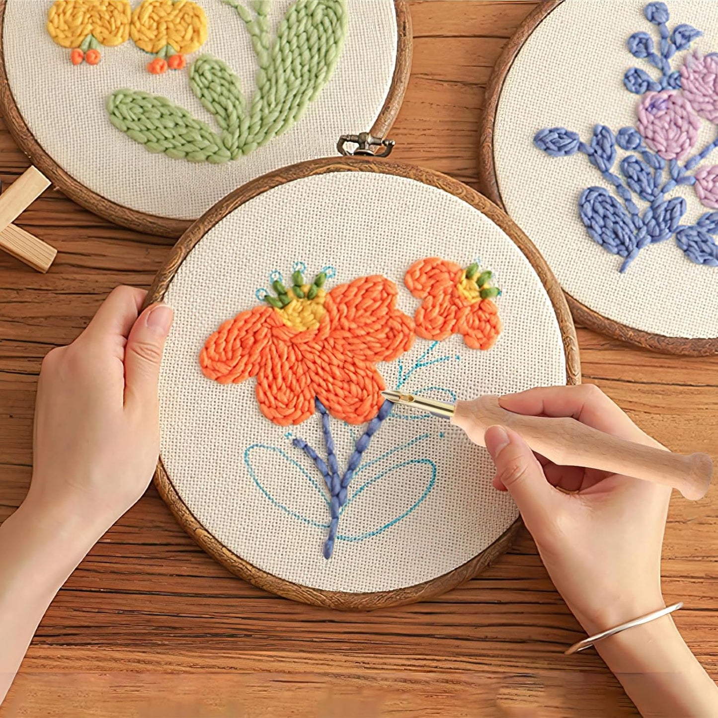 Perfect needle kit for precise stitching 
