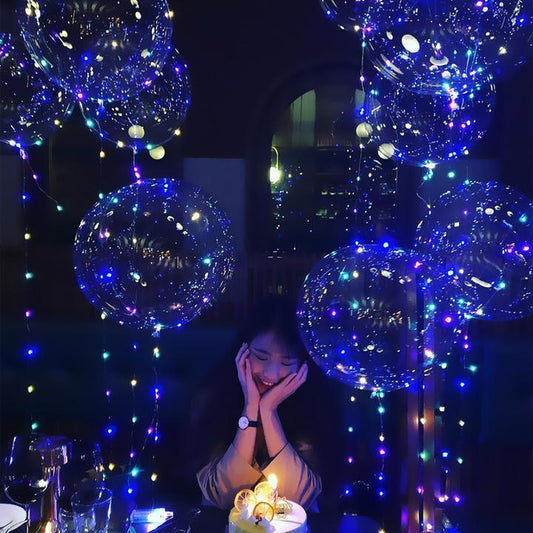 Återanvändbara LED-bollar för att lysa upp dina fester (X10)